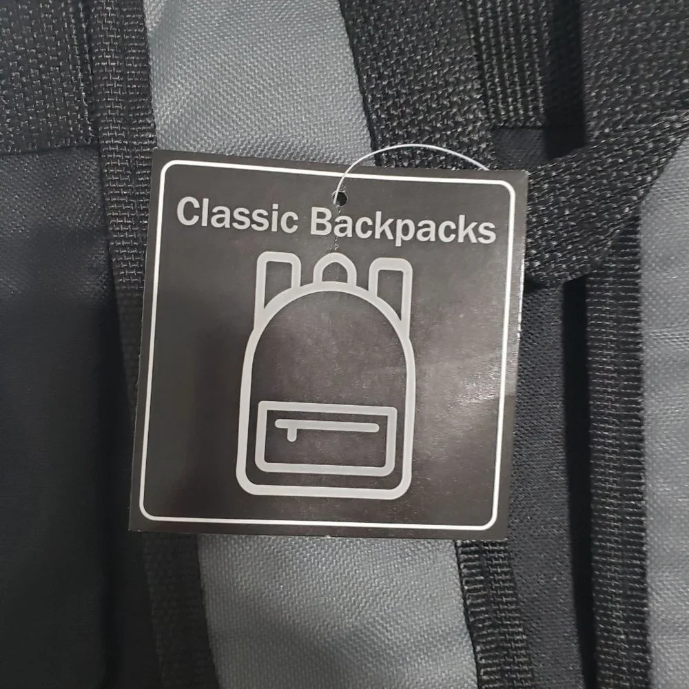 *NWT Classic Backpack in Dark Gray‎ - 17